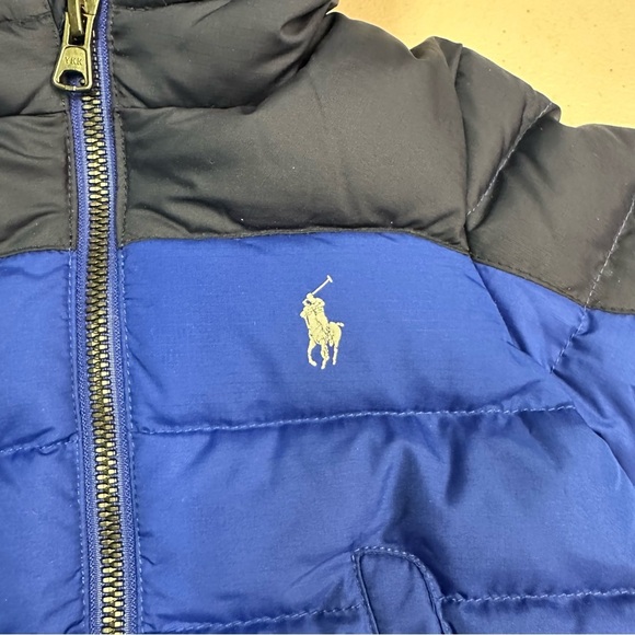 Ralph Lauren | Navy and Royal Blue Hooded Jacket - Picture 2 of 8